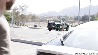 Anal Action In The Gym