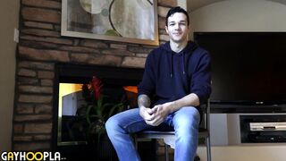 Big Dick Newcomer Jayden Marcos Jerks Off